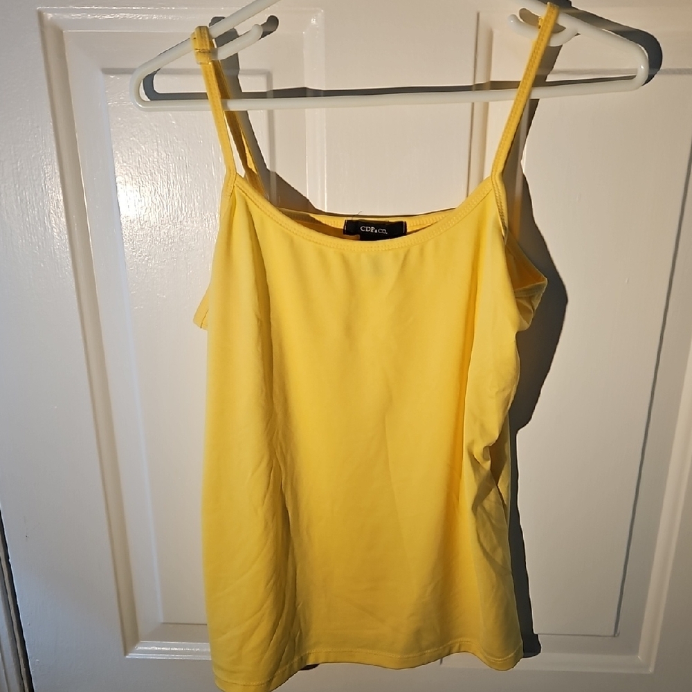 Cato Sunny Yellow Camisole Top